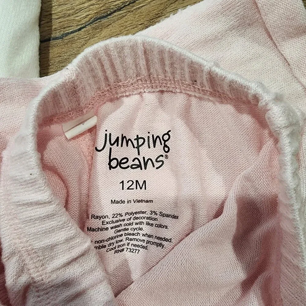 Lot of 4 Baby Girl Pants - 12 Months B0088